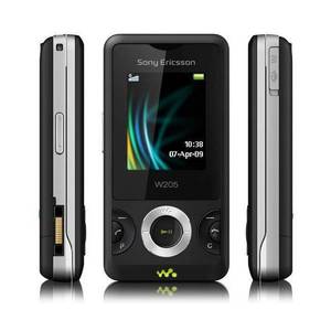 טלפון סלולרי Sony-Ericsson W205 עברית