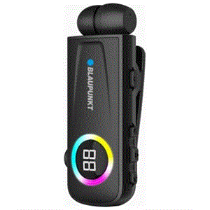 אוזניית Bluetooth עם חוט נגלל ותצוגת LED Blaupunkt BP-3850B