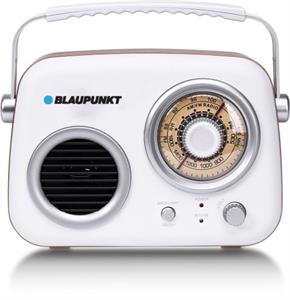 רדיו נייד AM/FM Bluetooth Blaupunkt BP-1550C בצבע מט לבן