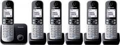 טלפון אלחוטי Panasonic KXTG6816שנתיים אחריות עברית