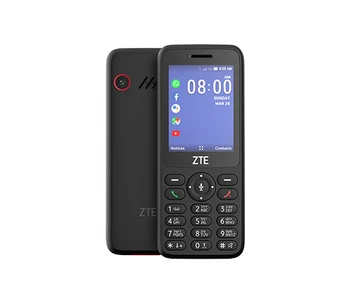 טלפון סלולרי ZTE Z2316 בצבע שחור- שנה אחריות היבואן הרשמי